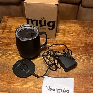 Nextmug Temperature Control Mug Set - Black